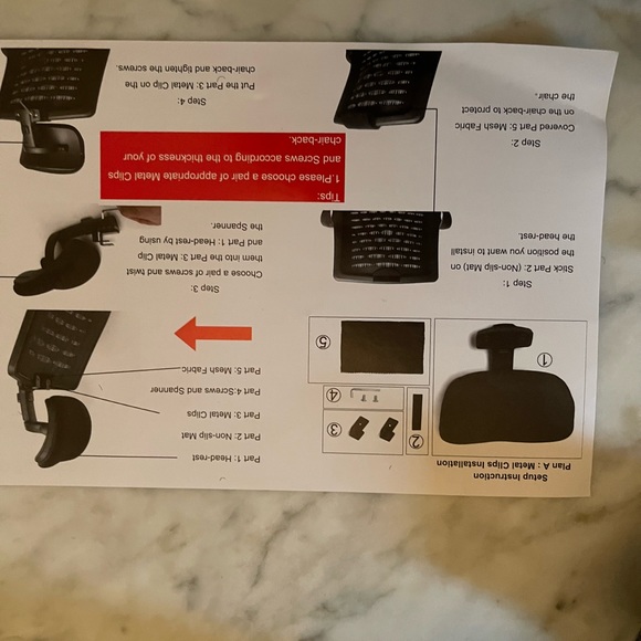 Ergonomics chair headrest - Picture 7 of 7